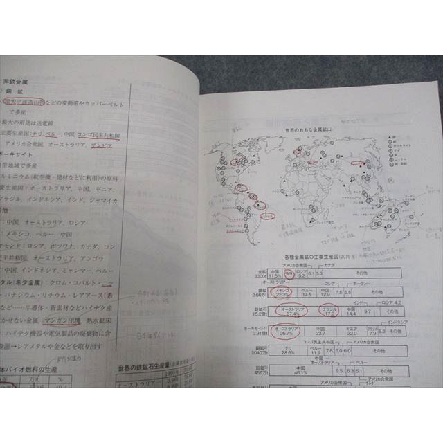 駿台 地理(系統地理・地誌)/読図・統計問題 テキスト通年セット 2023