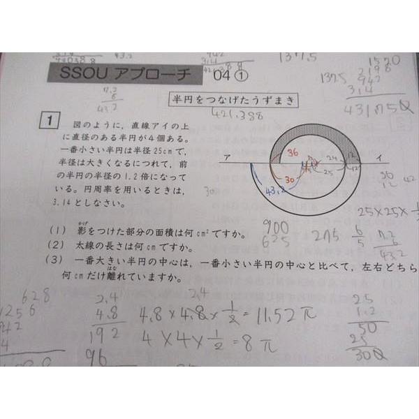 SAPIX サピックス SS特訓 桜蔭コース SSOUアプローチ 01~11(1) 11回分