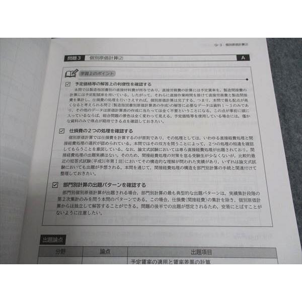 CPA会計学院 公認会計士講座 管理会計論 テキスト/論文対策集/他 2024