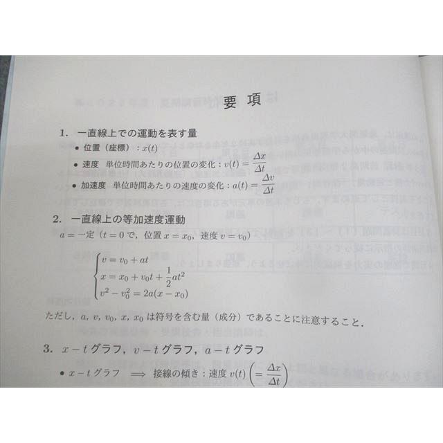駿台 高2 難関・物理 テキスト 2022 夏期/冬期 計2冊 ☆ 004s0D