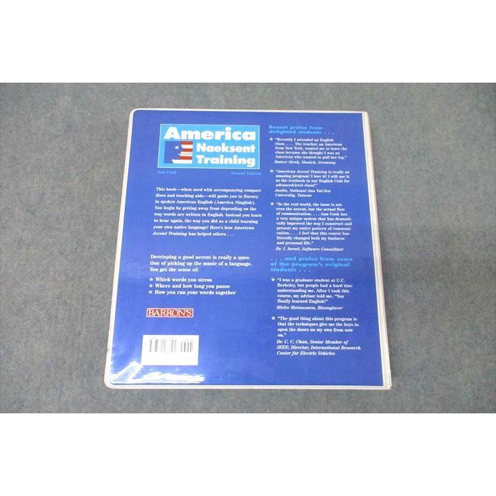 WK26-003 BARRON'S American Accent Training CD5枚付 アン・クック