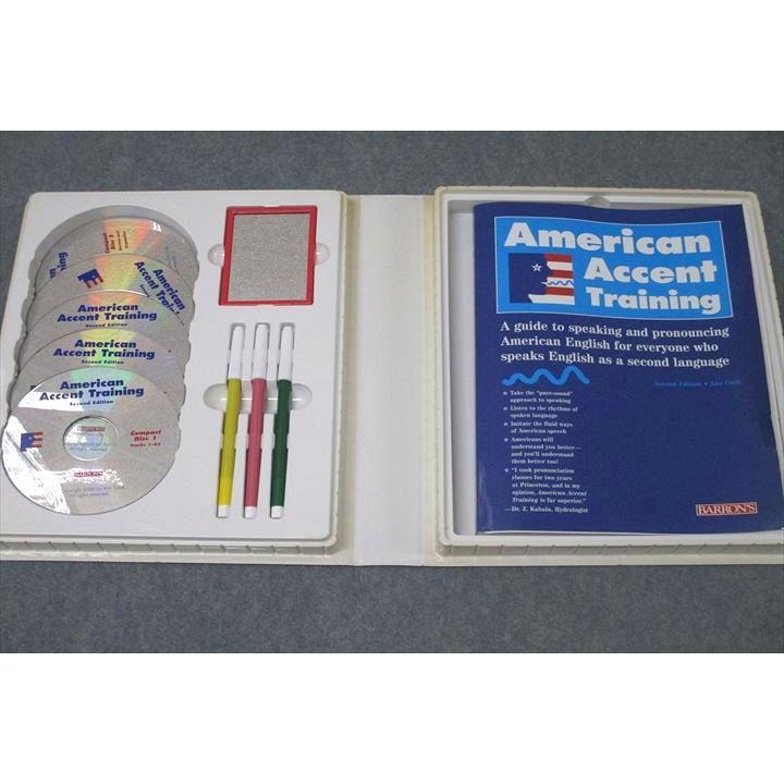 WK26-003 BARRON'S American Accent Training CD5枚付 アン・クック