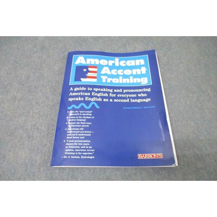 WK26-003 BARRON'S American Accent Training CD5枚付 アン・クック