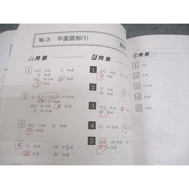 希学園小6 夏期講習 算数A・理科・国語 問題編 ✨解答解説付き✨ 希学園 小6 春/夏期講習 国語/算数/理科/社会/歴史分野 オリジナル