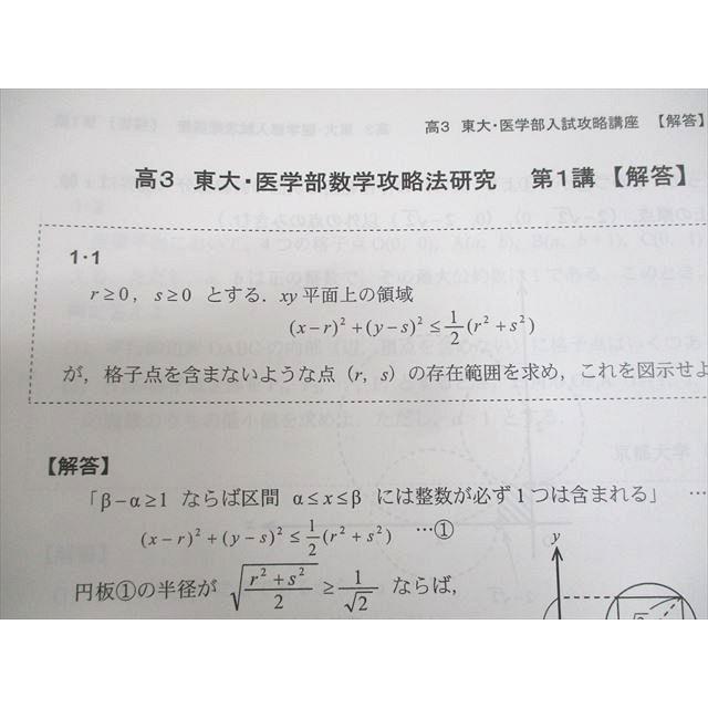 WL12-071 河合塾MEPLO 東京大学 高3 東大/医学部数学 数学IAIIB/III 予習テキスト 通年セット/テスト付 2016 計6冊 84L0D｜booksdream-store2｜06