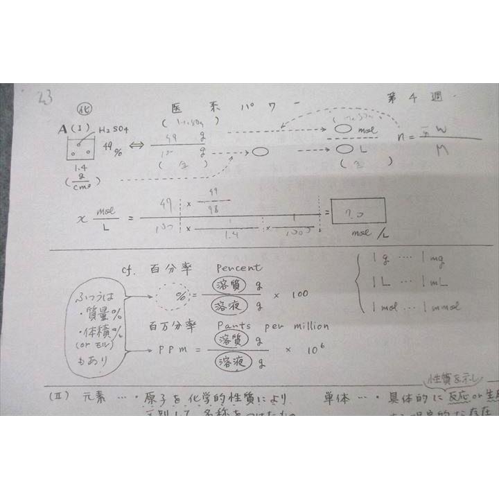 WL27-051 駿台 パワーアップ医系化学F テキスト通年セット 状態良 2023 計2冊 14m0D｜booksdream-store2｜05