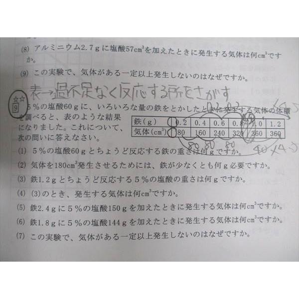 希学園 小6年 ベーシック 理科 第1分冊 問題編/解答編 ☆ 014S2C