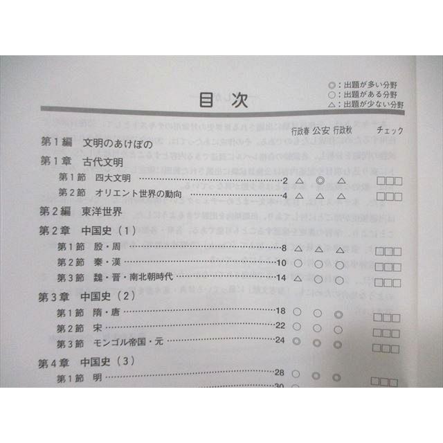資格の大原 公務員講座 世界史 テキスト/実戦問題集 2023年合格目標 未