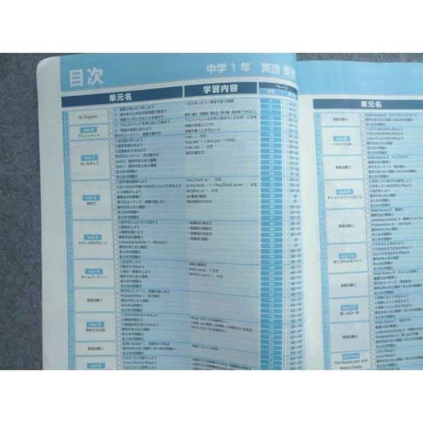 ena 定期テスト対策 enaワーク問題集 中学1年 英語[東京書籍]準拠
