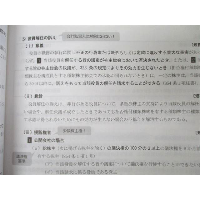 CPA会計学院 公認会計士講座 企業法 テキスト1〜3/論文対策集 CPA会計学院 公認会計士講座 企業法 テキスト1〜3/論文対策集