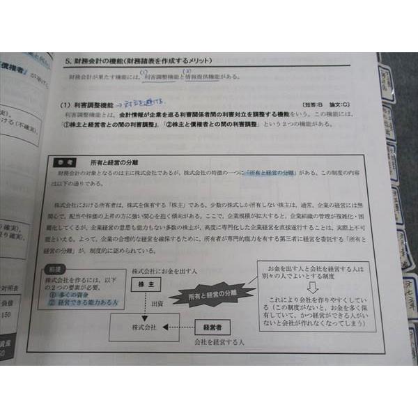 CPA会計学院 公認会計士講座 財務会計論 理論 テキスト/短答対策問題集