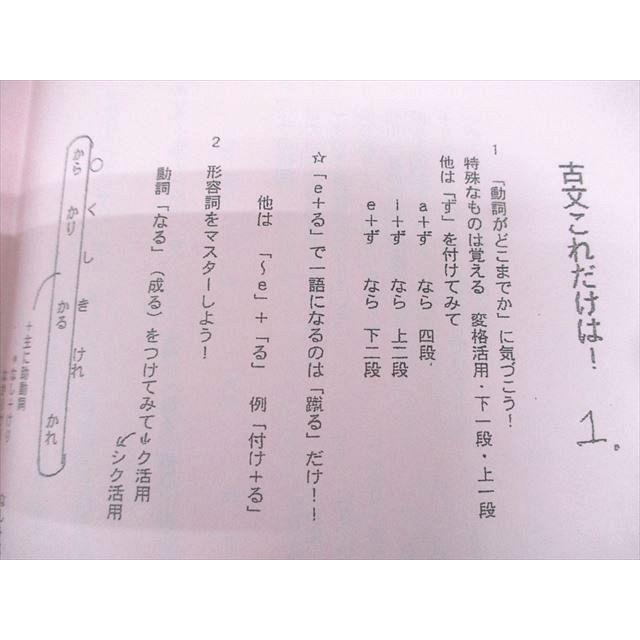 駿台 古文Iα(基幹教材) テキスト/『古文 これだけは！プリント』付