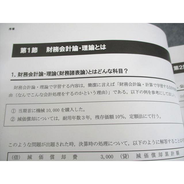CPA会計学院 公認会計士講座 財務会計論 理論 テキスト/短答対策問題集