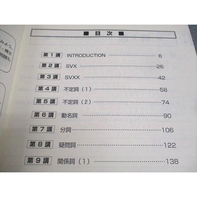 東進ハイスクール 難度別システム英語 構文編IV Part1/2 テキスト通年