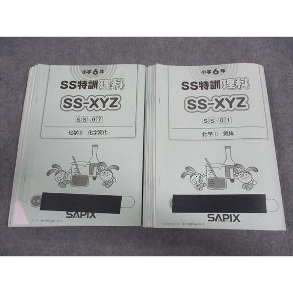 SAPIX サピックス 小6年 SS特訓 理科 SS-XYZ 慶應コース 11回分 2022