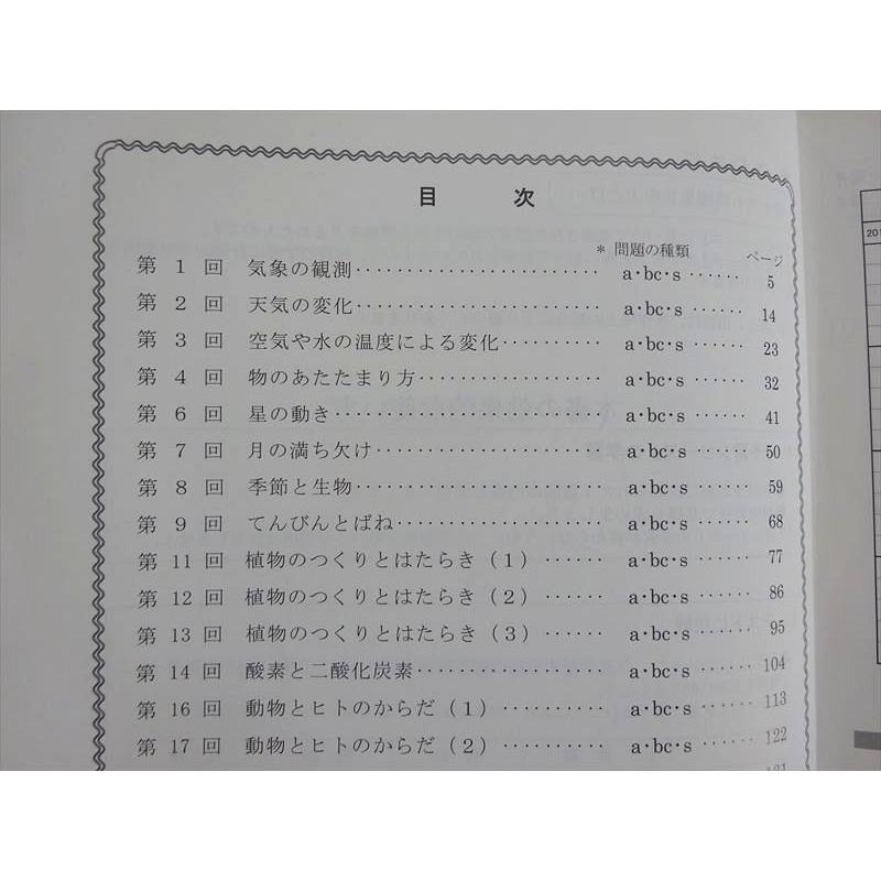 四谷大塚 予習シリーズ準拠 2018年度実施 週テスト問題集 5年上 理科