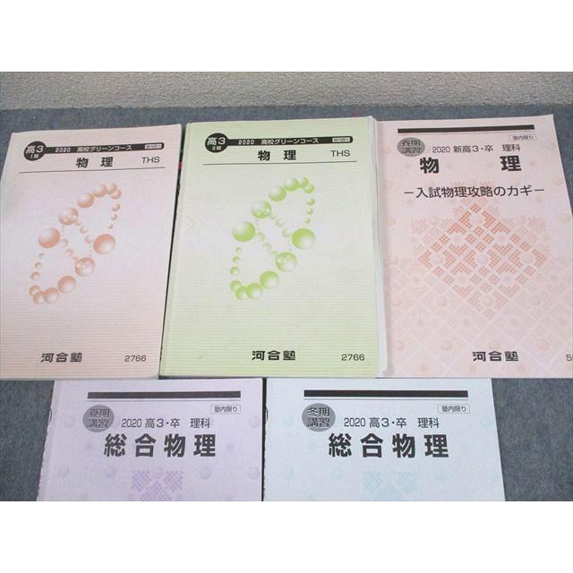 河合塾 高3 国公立大理系/高校グリーンコース 物理 THS/総合物理 