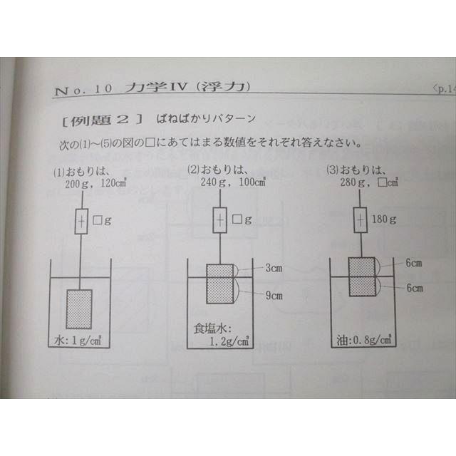 浜学園 小6 最高レベル特訓 理科 風/林/火/山の巻 No.1〜No.39