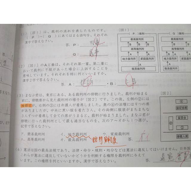 塾専用 中学3年生 高校入試対策 国語/英語/数学/理科/社会 2023 計5冊 