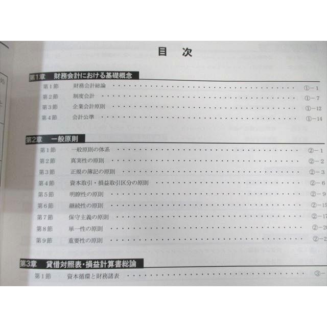 CPA会計学院 公認会計士講座 財務会計論(理論) テキスト1〜3 2023年