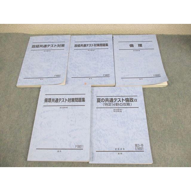 駿台 倫理/政治経済/政経共通テスト対策/問題集/夏の共通テスト倫政α