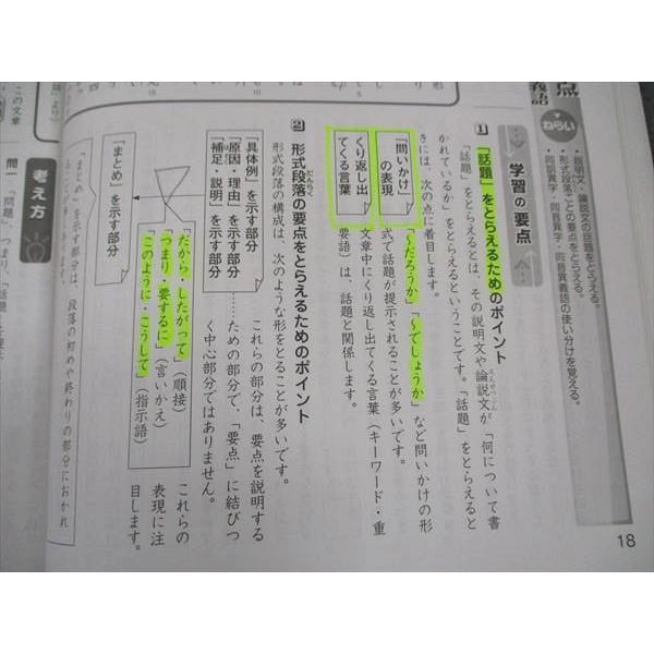 創研学院 小5年 中学受験 本科テキスト 国語 上/下 計2冊 ☆ 030M2C