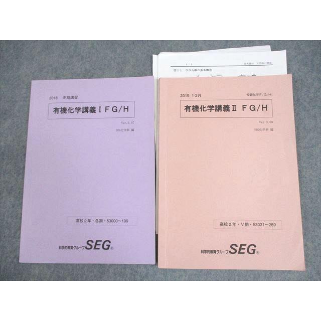 SEG (科学的教育グループ) 高2 受験化学F/G/H 有機化学講義I/II FG/H