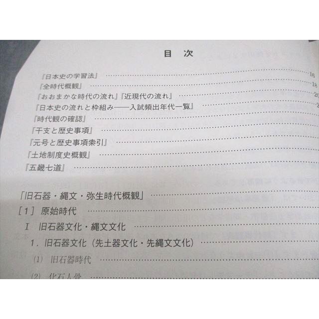 駿台 日本史前近代/近代I/II/現代・テーマ史/日本文化史(古代・中世