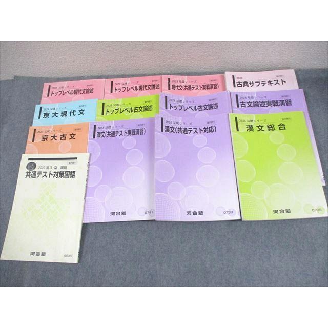河合塾 京都大学 京大コース トップレベル現代文/古典/古文/漢文