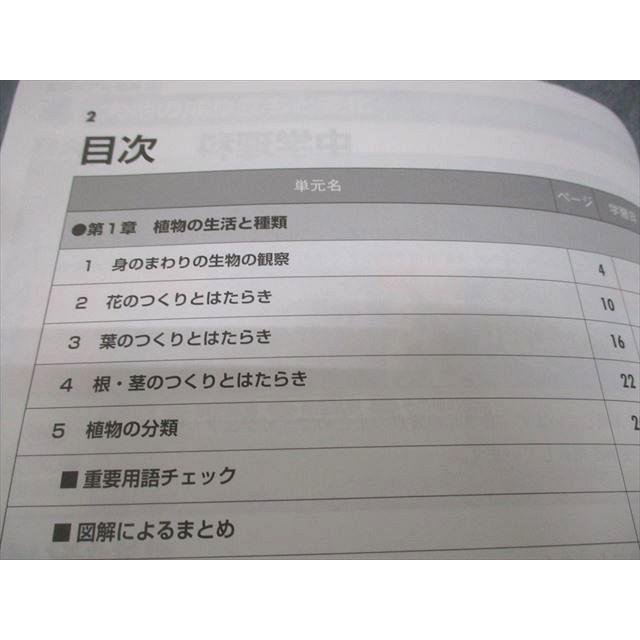 岡山県立津山中学校 中1 理科 中学実力錬成テキスト 状態良い 2022