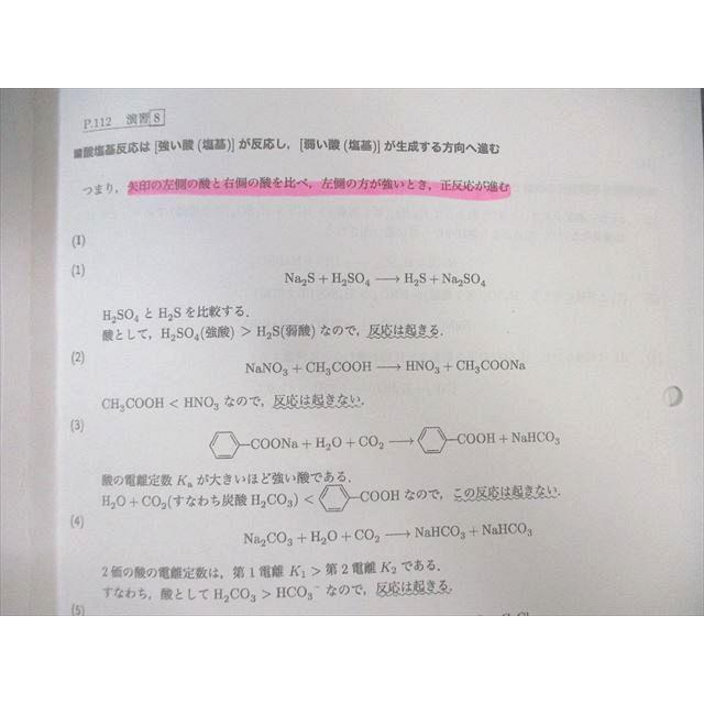 駿台 化学S Part1/2 テキスト通年セット 2023 計4冊 吉田隆弘/黒澤孝朋