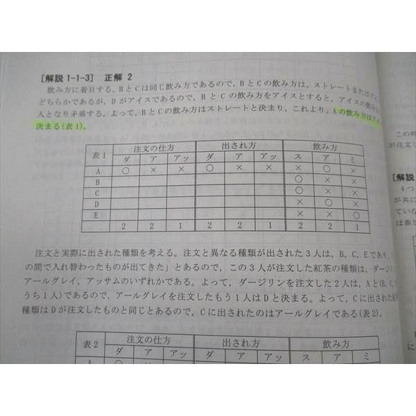 TAC Wセミナー 公務員試験 国家総合職 数的処理 上/下 テキスト・問題
