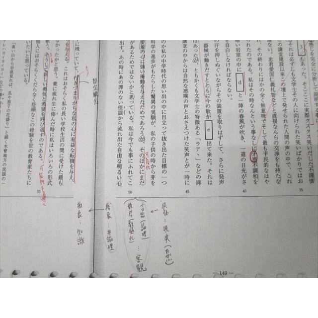 河合塾 早稲田大学 早大現代文 国語テキスト【書き込み無し】 2022