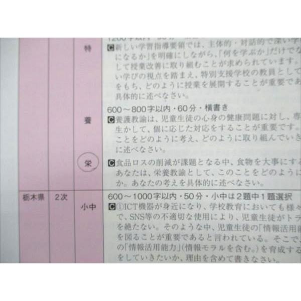 東京アカデミー 2024年度 教員採用試験対策 論作文 対策テキスト