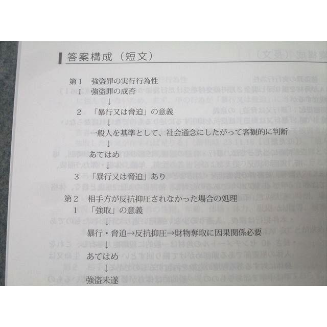 アガルートアカデミー 司法試験 論文答案の「書き方」 刑法 2025年合格