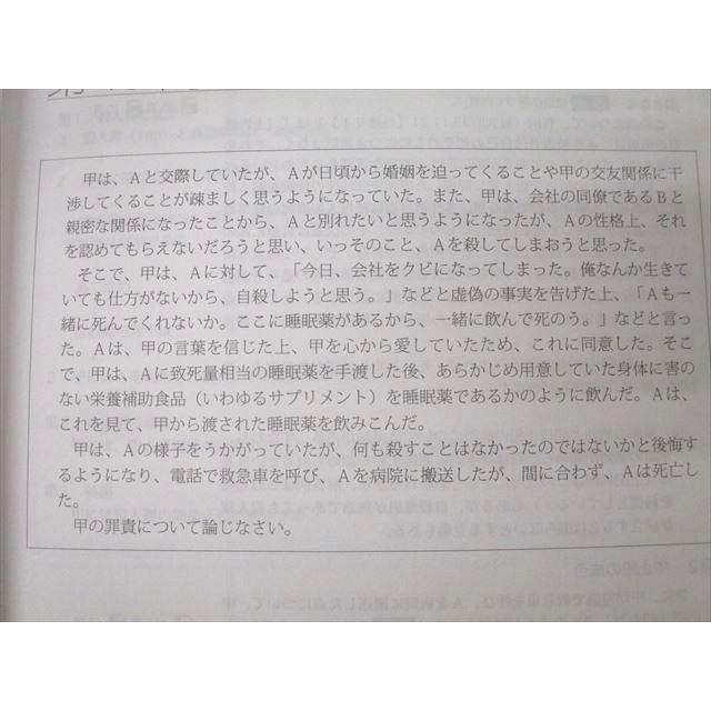 アガルートアカデミー 司法試験 重要問題習得講座 刑法 2025年合格目標 
