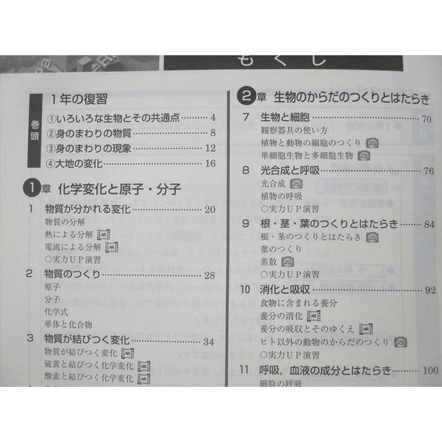 塾専用 中学2年 新中学問題集 理科 Second Edition 未使用 ☆ 016S5B