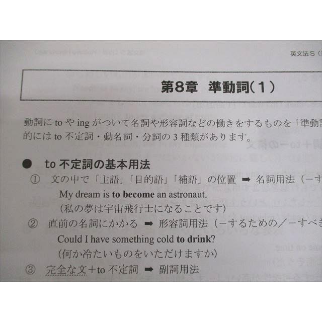 駿台 英語 英文法/実戦S テキスト通年セット 2022 計2冊 平柳和哉
