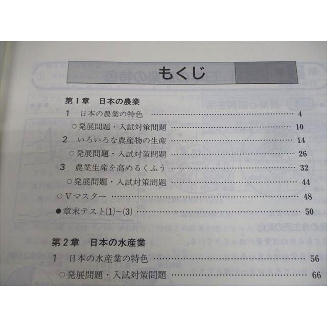 SAPIX 小6 社会 中学受験 サピックス新分野別問題集 日本の産業/歴史