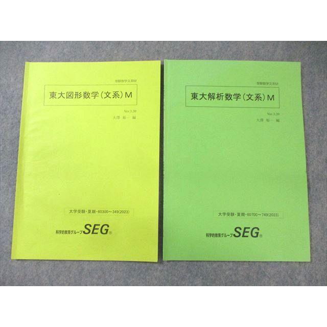 SEG (科学的教育グループ) 東大解析数学/図形数学(文系) M 2023 夏期