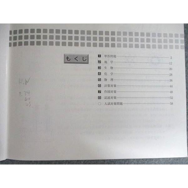 塾専用 中3 理科 県トレ 埼玉県学力検査対策 県入試トレーニング