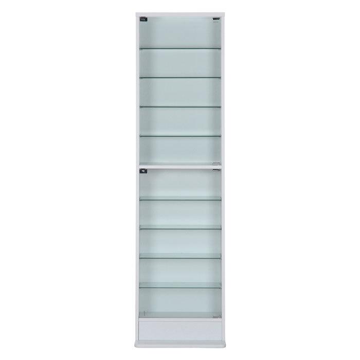 フィギュアケース コレクションケース ガラス フィギュア ハイタイプ 浅型 ホワイト 高さ180cm コレクションラック ガラスケース 大型     商品情報    【サイズ】幅48.5×奥行29×高さ180cm【材質】プリント紙化粧繊維板/強化ガラス【組み立て区分】 HO1207440474(11190円)