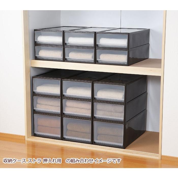 収納ケース ストラ 1段 74s 押入れ用 浅型 ダークブラウン 2個組 プラケース 衣装ケース 押入ケース 押入れ収納 Y Bw s 本棚専門店 通販 Yahoo ショッピング