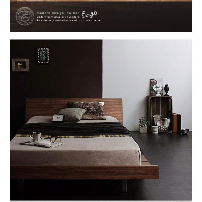 ポイント2倍送料無料 ベッド マットレス付き ローベッド イーゴ マルチラススーパースプリングマットレス ステージレイアウト ローベッド モダンデザイン かっこいい 低い 木目 訳有り 家具 インテリア ベッド マットレス M Hebroncci Org