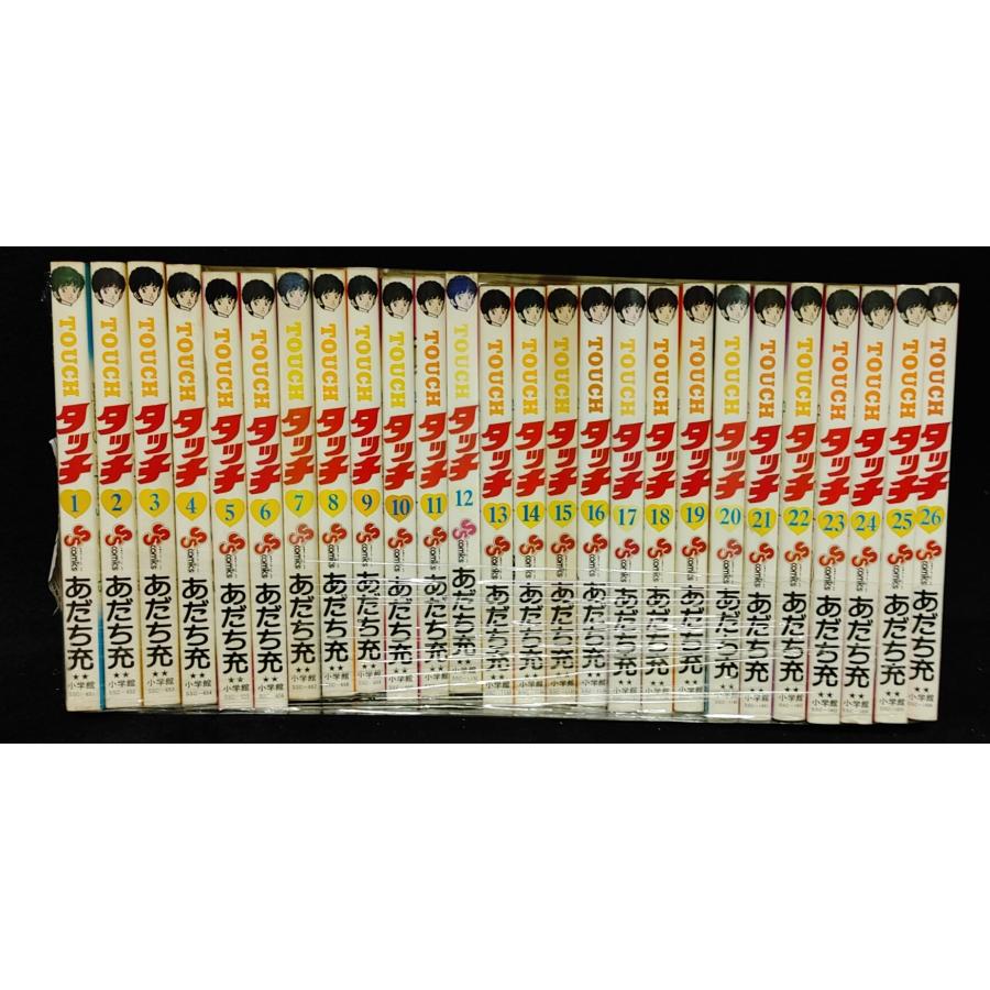 タッチ 全26巻セット あだち充 ほぼ初版 タッチ 全26巻 全初版 あだち充 : ブックスランド - 通販 - Yahoo