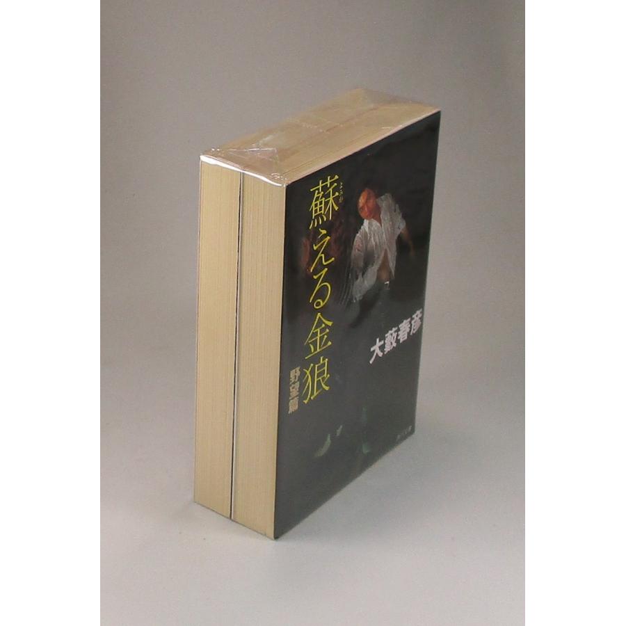 蘇える金狼 野望篇+完結篇 2冊セット 大藪春彦 角川文庫 全巻 セット