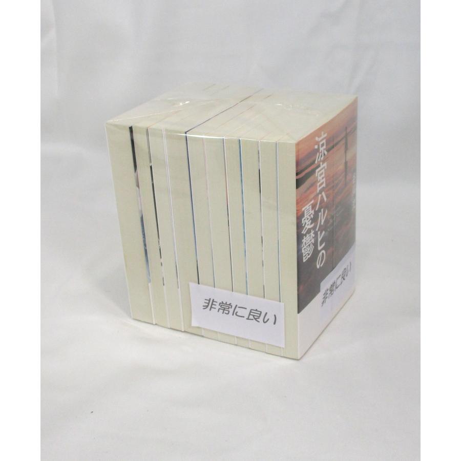 美品 涼宮ハルヒの憂鬱 谷川流 角川文庫 全巻 セット 全10巻 美品 涼宮ハルヒの憂鬱 谷川流 角川文庫 全巻 セット 全10巻