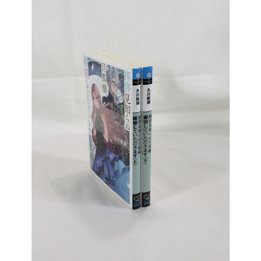 文庫本全巻セット 拝啓見知らぬ旦那様、離婚していただきます 全巻 セット 上下 久川航璃