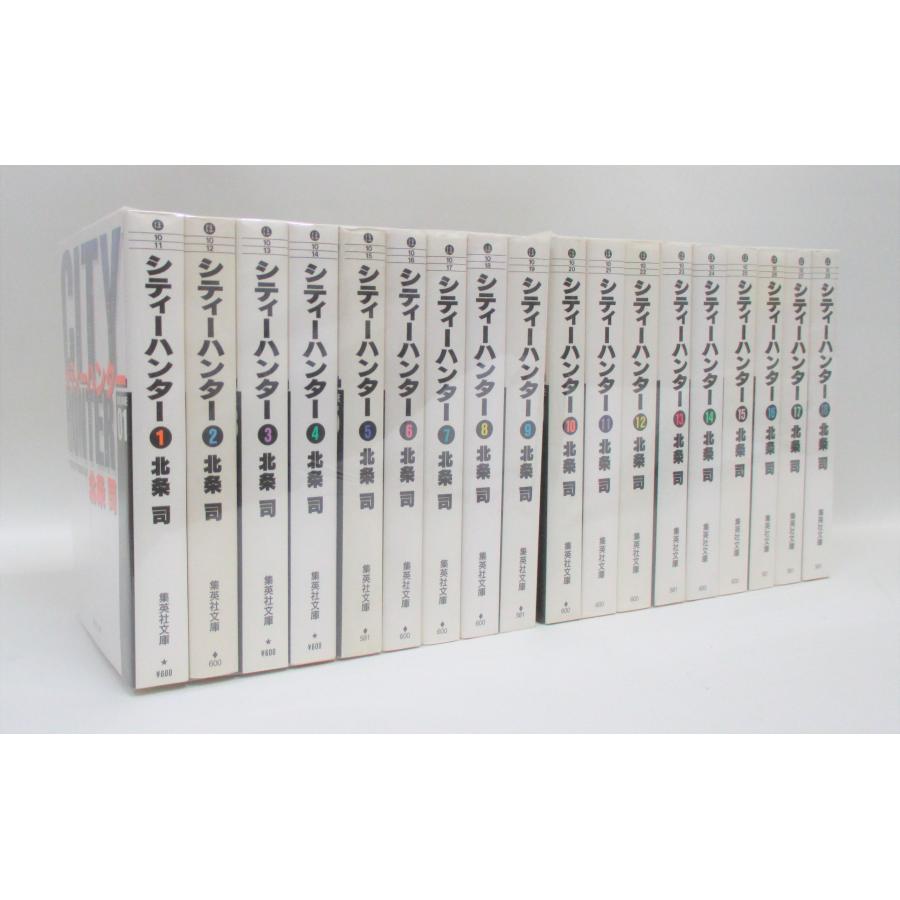 シティーハンター 文庫版　全18巻　全巻セット シティーハンター CITY HUNTER 全巻 セット 全18巻+少年たちのいた夏の