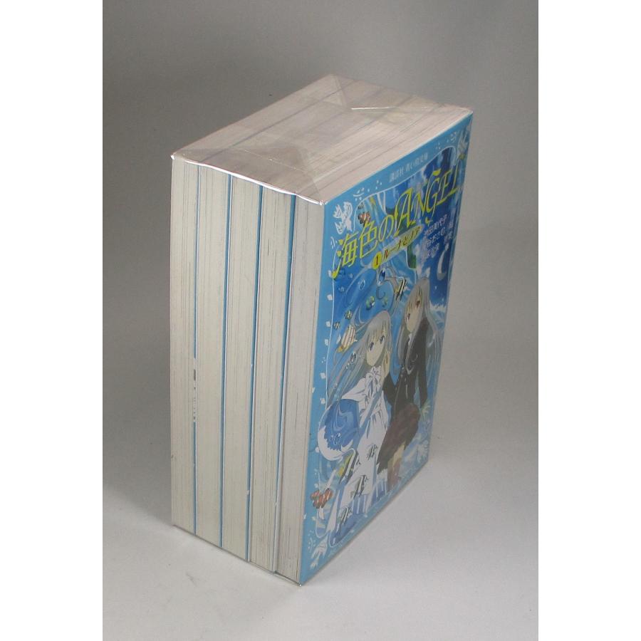 海色のANGEL 全5巻 池田美代子 青い鳥文庫 全巻 セット 全巻、表紙